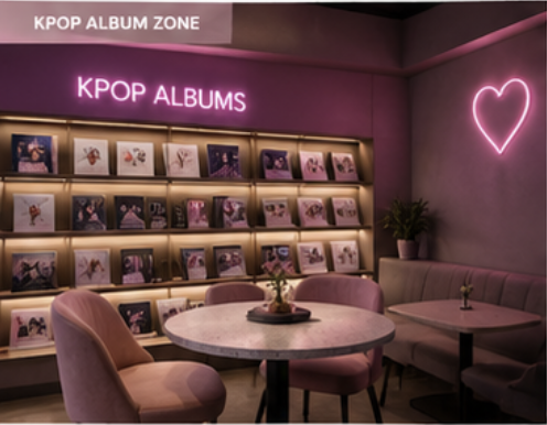 K-pop album zóna